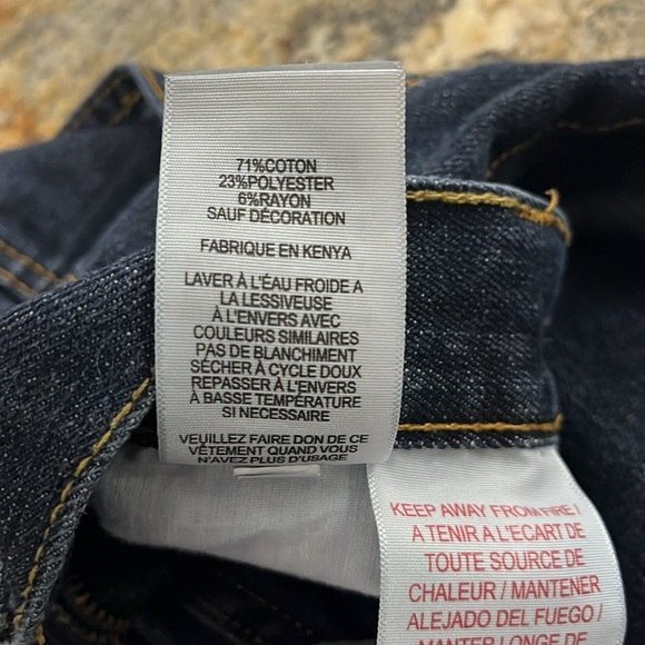 Levi's Big Boys 511 Skinny Fit Jean Sz 10 Regular Dark Wash - Picture 8 of 9